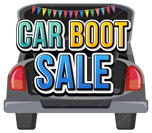 CAR Pitch for Lazy Bones Car Boot Sale Sunday 12th October Midday