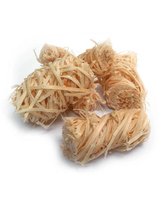 4x Wood wool fire lighters