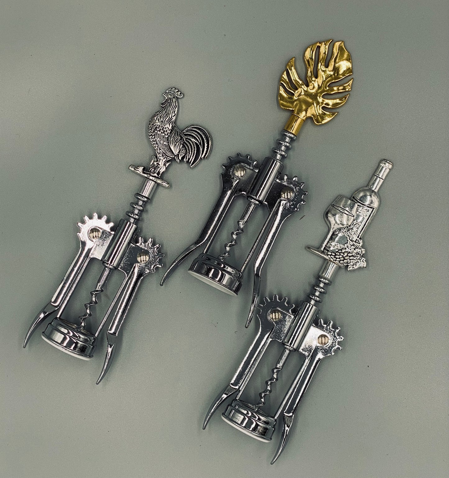 Stainless Steel Winged Corkscrew Various Designs